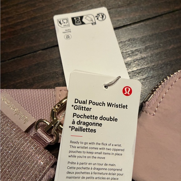 Pink and Glitter lulu Pouches - Picture 4 of 4